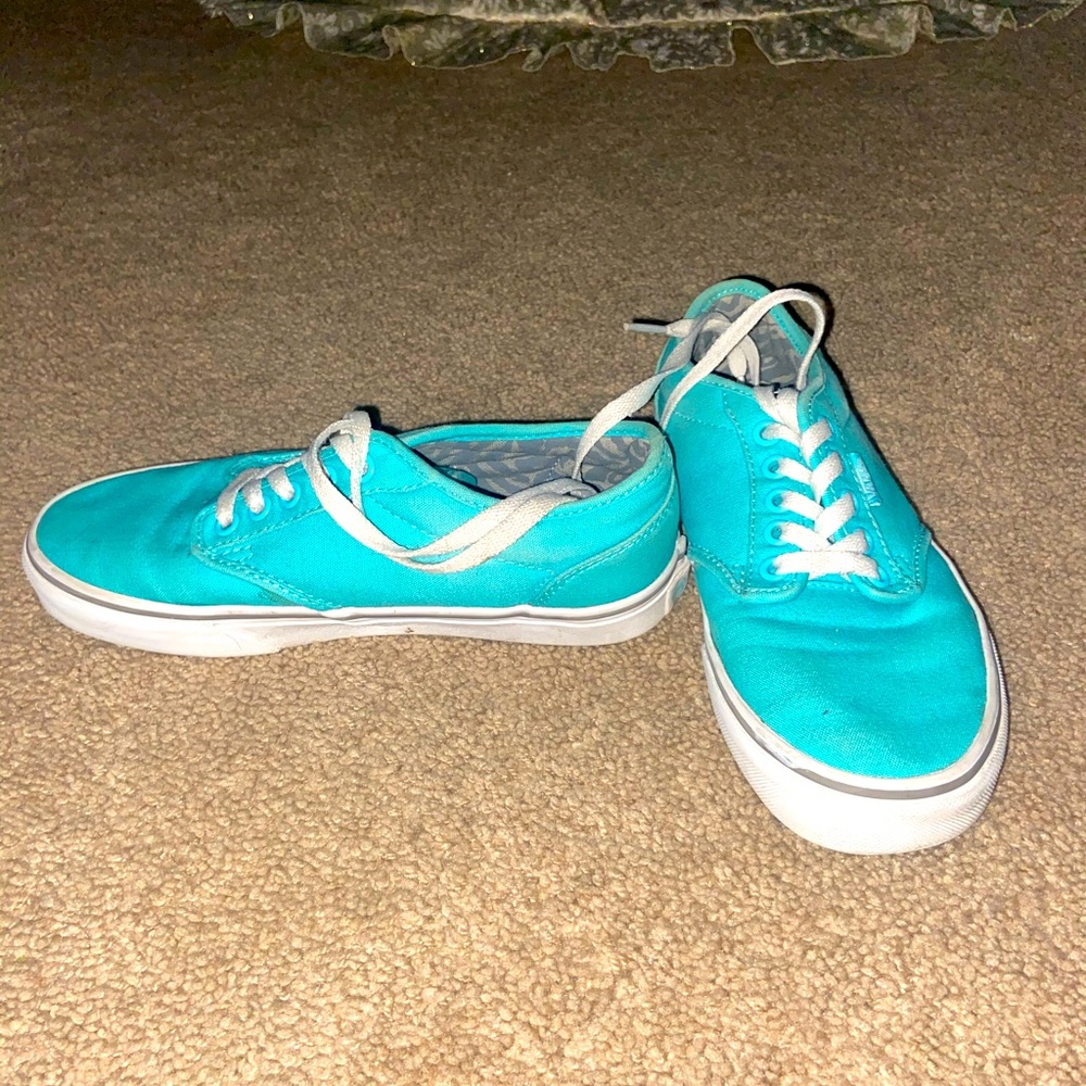 Turquoise vans